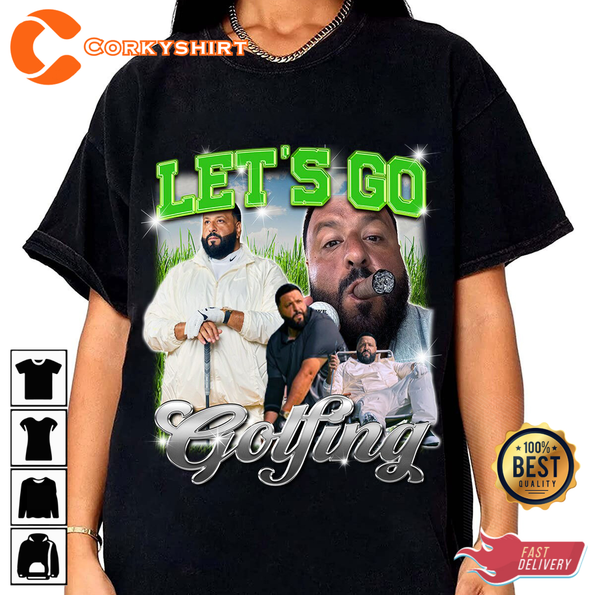 Dj Khaled Lets Go Golfing Trendy T-Shirt