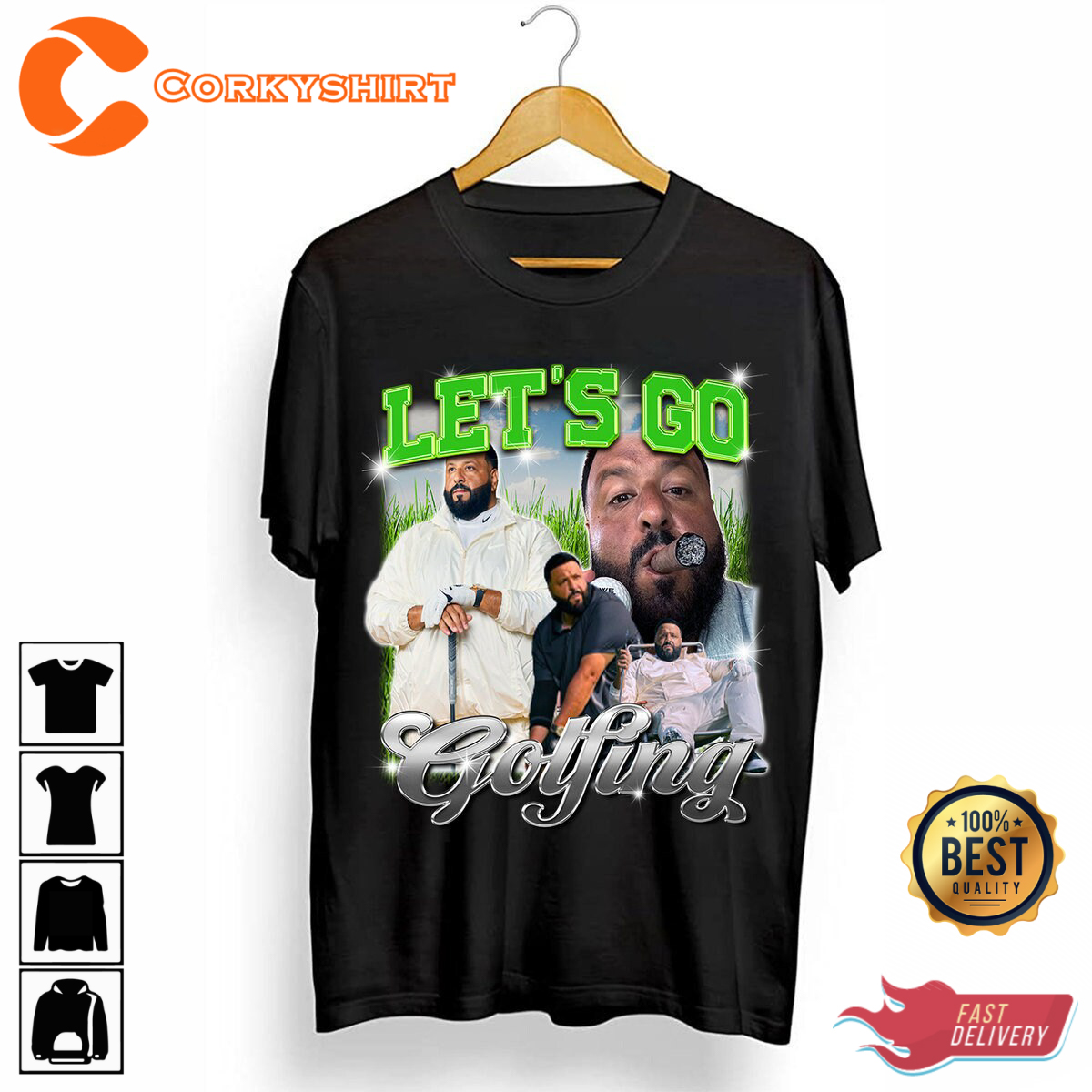 Dj Khaled Lets Go Golfing Trendy T-Shirt