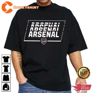 Arsenal Repeated Words Cotton Tee