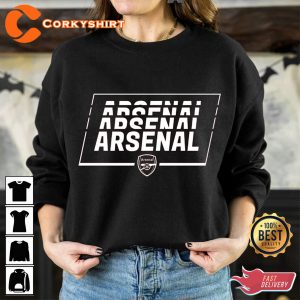 Arsenal Repeated Words Cotton Tee