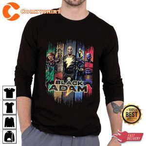 Black Adam Comic Graphic Tees