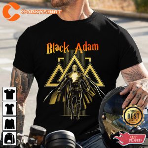 Black Adam Shazam Graphic Tees