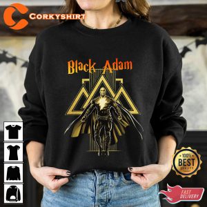 Black Adam Shazam Graphic Tees