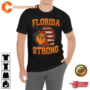 Florida Strong American Flag Graphic Tee