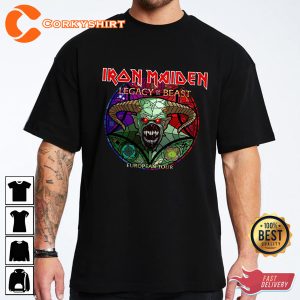 Iron Maiden Legacy Of The Beast Tour Graphic Tees