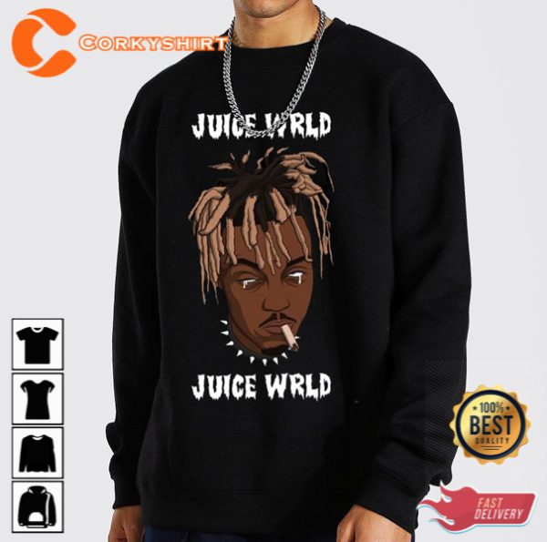 Juice WRLD Cool Black And White T-Shirt