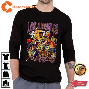 Laker Los Angeles Worriors Basketball Graphic Tees