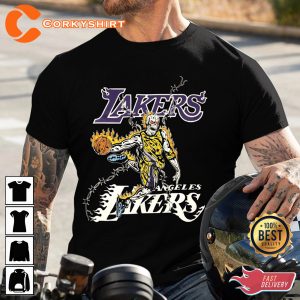 Lakers Basketball Unisex Cotton Tee