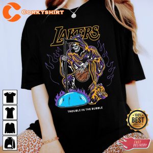 Lakers Trouble In The Bubble T-shirt Design