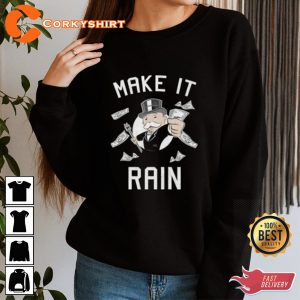 Make It Rain HOT Graphic Tee T-Shirt
