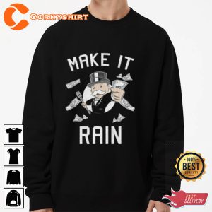 Make It Rain HOT Graphic Tee T-Shirt