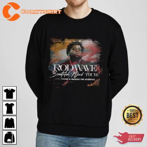 Rod Wave Beautiful Mind Tour T-shirt Design