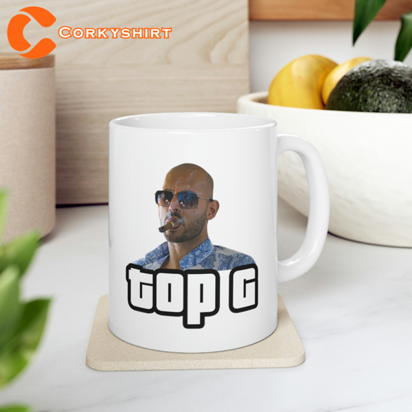 Andrew Tate Top G Mug Printed Coffee Mug
