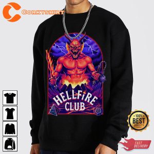Stranger Things Season 5 Hellfire Club T-shirt