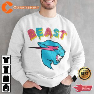 Mr Beast The Most Subscribed Youtuber T-Shirt Sweatshirt Hoodie