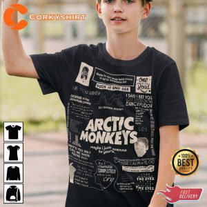 Arctic Monkeys Album Tracklist Arctic T-Shirt Design