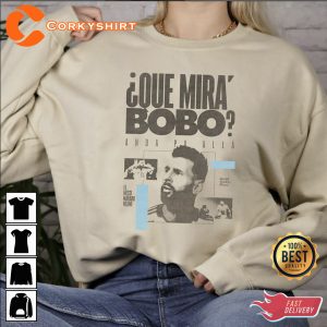 Argentina Messi Que Mira Bobo Vintage Unisex T-Shirt