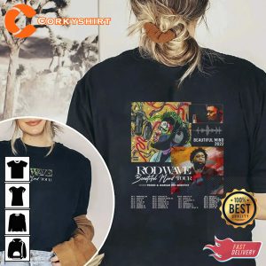 Beautiful Mind Tour Music T Shirt