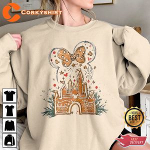 Disney Gingerbread Castle Vintage Disneyland Sweatshirt