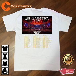 Ed Sheeran Mathematics Tour Australia - US 2023 Unisex Shirt Design