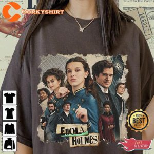 Enola Holmes Inspired Unisex Movie T Shirt