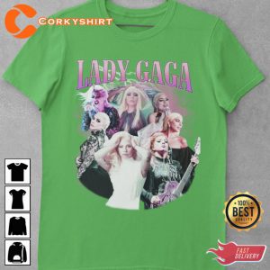 Lady Gaga Vintage 90's Bootleg T-Shirt