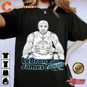 LeBron James Lakers Modern Sports Shirt