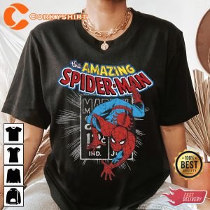 Marvel The Amazing Spiderman Retro Avenger T-shirt