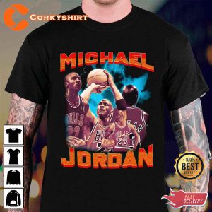 Michael Jordan Bootleg Legend Of Basketball Vintage T-Shirt