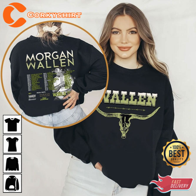 morgan wallen shirt design on back｜TikTok Search