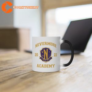 Nevermore Ecademy Jenna Ortega Wednesday Addams Mug