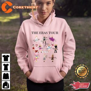 Taylor The Eras Tour Printed T-shirt Sweatshirt