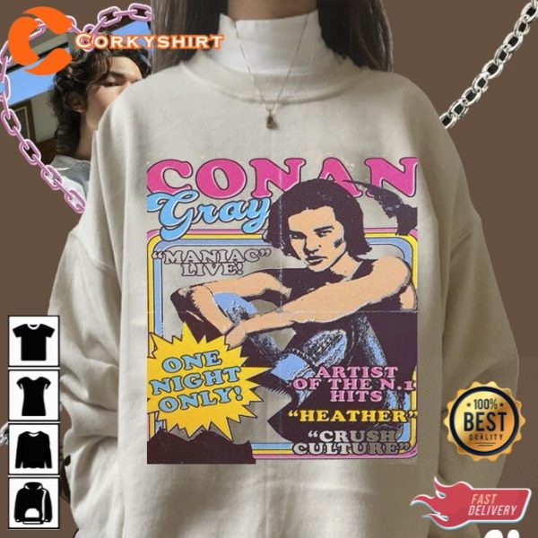 Vintage Conan Gray Unisex T-shirt Design