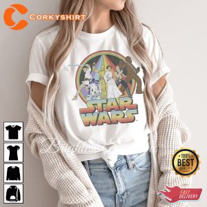 Vintage Star Wars Retro Disney Gift Unisex T-Shirt