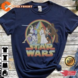 Vintage Star Wars Retro Disney Gift Unisex T-Shirt