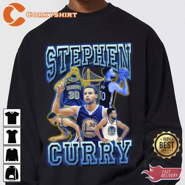 Wardell Stephen Curry II Golden State Warriors Vintage T-shirt Design