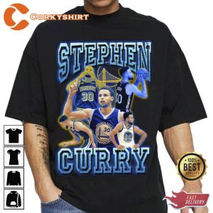 Wardell Stephen Curry II Golden State Warriors Vintage T-shirt Design