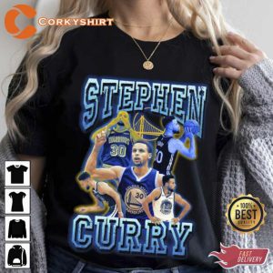 Wardell Stephen Curry II Golden State Warriors Vintage T-shirt Design