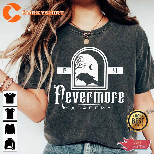 Nevermore Academy Wednesday 2022 TV Series Essential Shirt