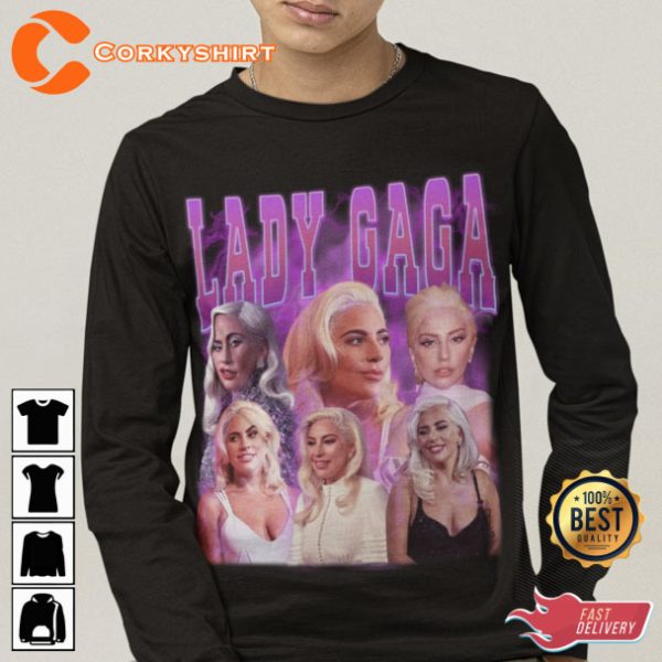 Lady Gaga Shirt Retro Lady Gaga Bootleg Sweatshirt