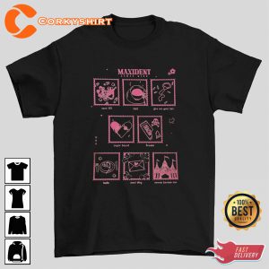 Maxident Stray Kids Unisex T-shirt Design