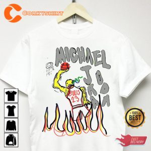Michael Jordan T-shirt Bulls Graphic T-shirt