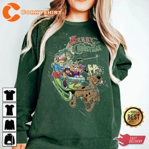 Scooby Doo Christmas Vintage Scooby Doo Shirt Printing