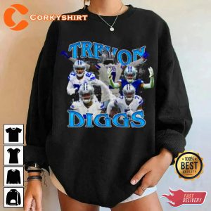 Trevon Diggs Vintage 90s Cowboys Dallas Unisex T-Shirt