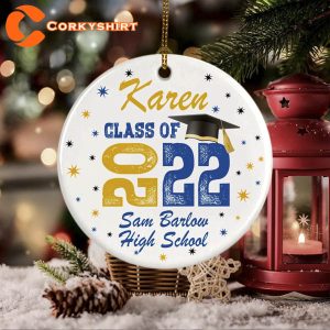 Class Of 2022 Custom Christmas Ornaments