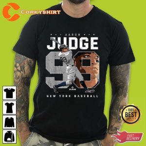 Aaron Judge 99 Baseball Shirt Printing Designs
