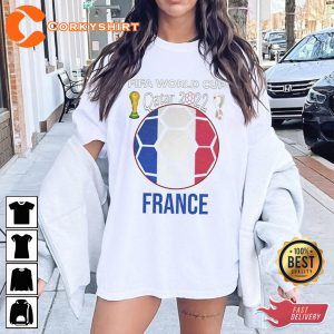 France Soccer FIFA World Cup Shirt Design