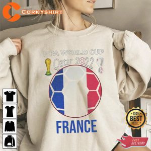 France Soccer FIFA World Cup Shirt Design