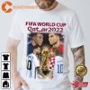 World Cup Semifinals France Morocco Argentia Croatia T-shirt