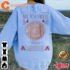 All Too Well Sweatshirt Hoodie Eras Tour T-Shirt